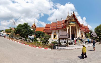 Wat Chalong Temple auf Phuket in Thailand